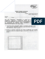 01 Primer Examen Ordinario