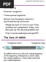 Today : Please Be Sure To Turn in Your First Problem Set Assignment Today, and Also Pick Up The Second Problem Set