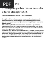 Stronglifts 5×5