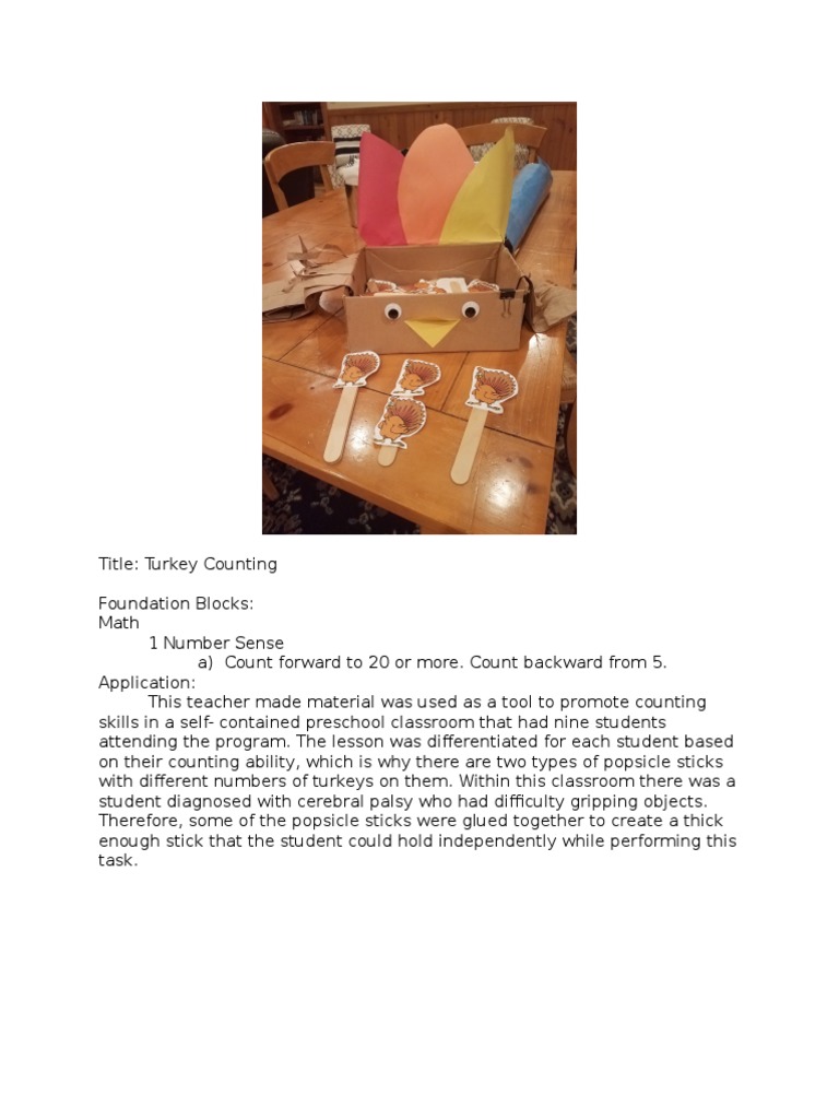 teacher made materials Preschool Teachers