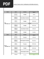 Jadual Ujian Sempena Upsr