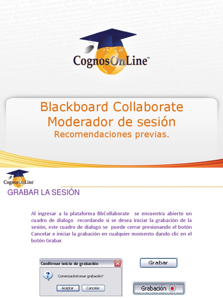 BlackBoard Collaborate Ventana Point And Click