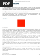 Estudando_ Cromoterapia - 8 - Efeitos Das Cores