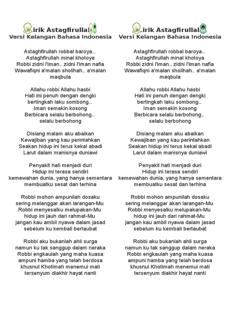 Kunci Gitar Sholawat Astaghfirullah Robbal Baroya Tebak Gambar