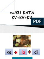 Suku Kata KV+KV+KV