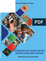 Guidelines for Aedes Vector Surveillance and Control 