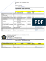 Jurnal Nasional Bidang Elektronika