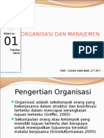 Materi 1 Manajemen Dan Organisasi