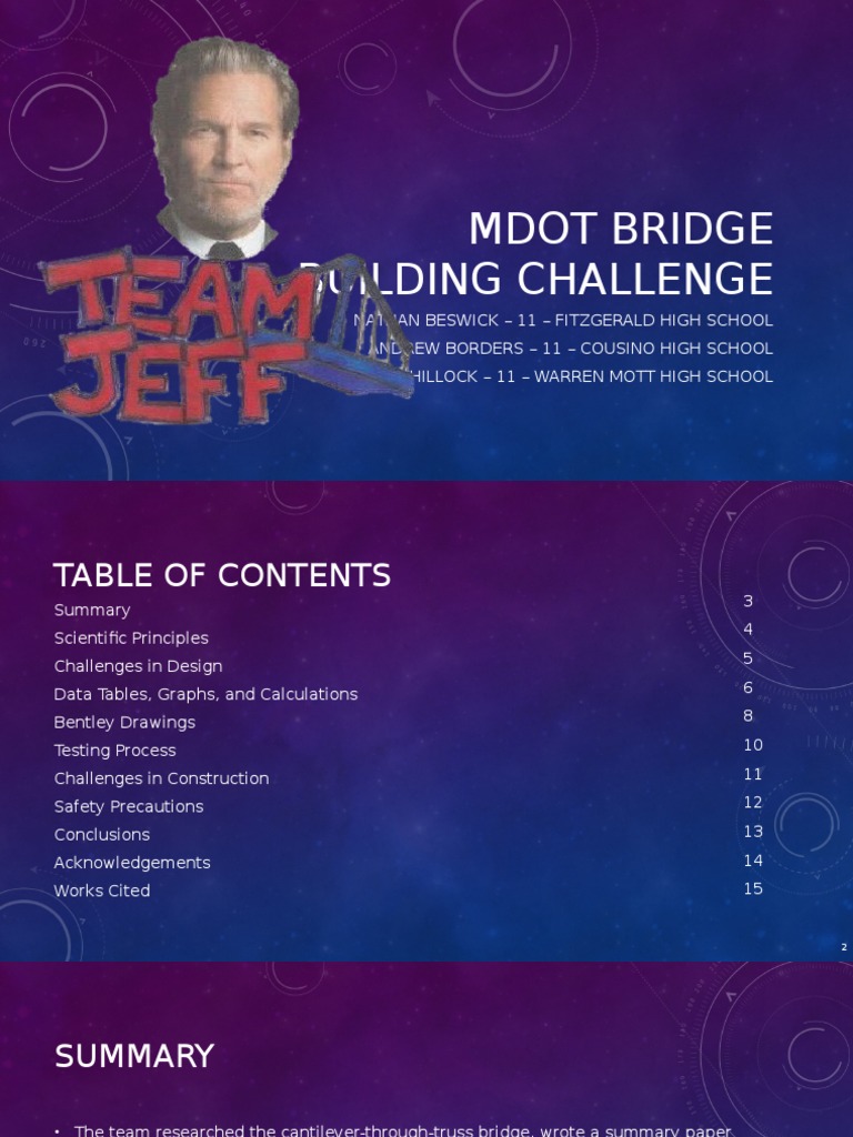Mdot Bridge Presentation | PDF | Bridge | Truss