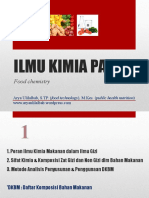 Ilmu Kimia Pangan