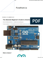 The Absolute Beginner's Guide to Arduino _ Forefront