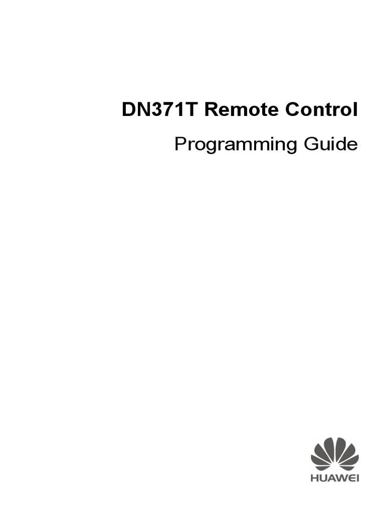 Remote Control Programming Guide PDF Set Top Box Remote Control