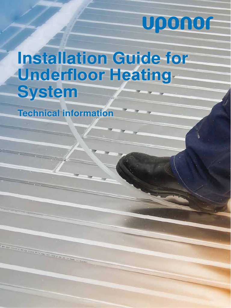Ufh Installation Guide | PDF | Technology & Engineering | Home & Garden