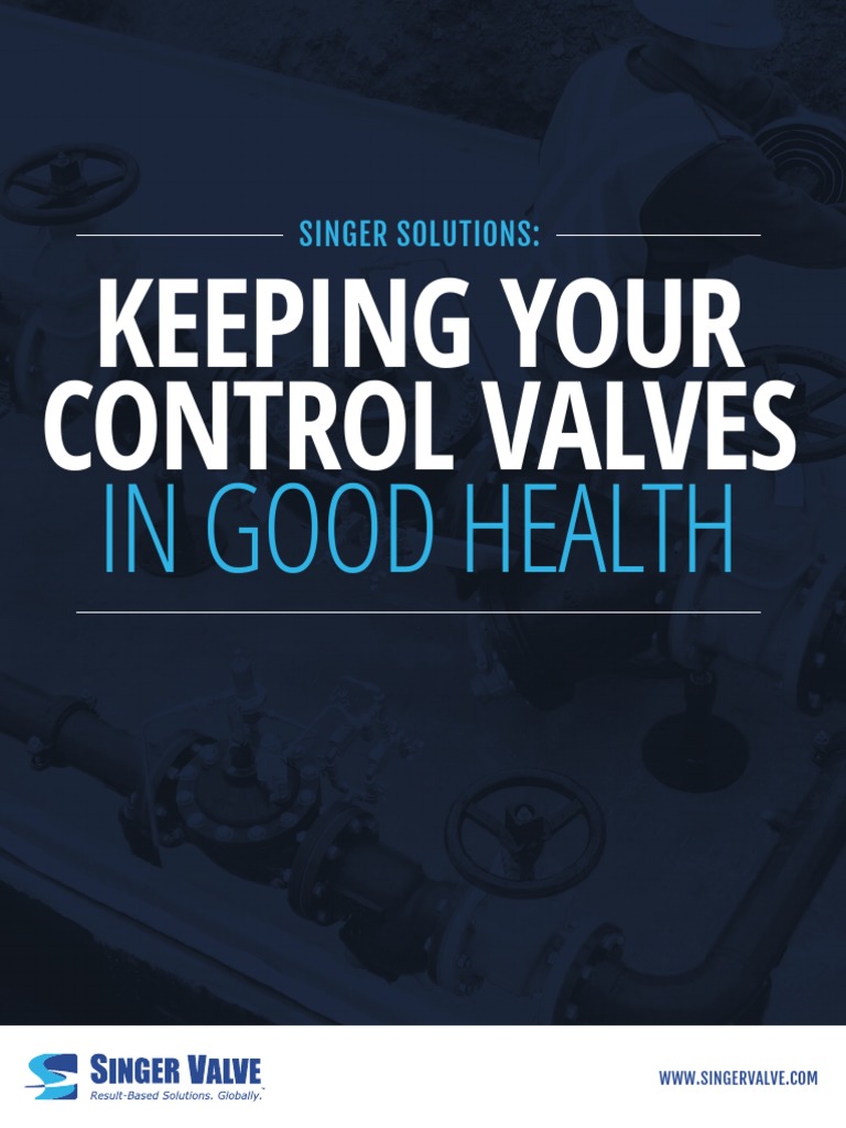 Keeping Your Control Valves in Good Health PDF Physical