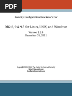 DB2 8, 9 & 9.5 For Linux, UNIX, and Windows: Security Configuration Benchmark For