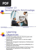 Service Supply Relationships McGraw-Hill-Irwin Service Management - Operations, Strategy, and Information Technology, 6e Copyright © 2008 By.