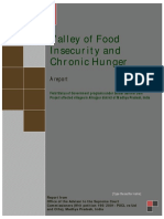 Valley of Food Insecurity and Chronic Hunger