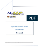 MyLLP Customer Portal User Guide - General