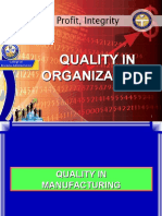Total Quality in Business Organizations