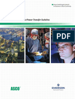 Asco 7000 Series Power Transfer Switch Brochure PDF
