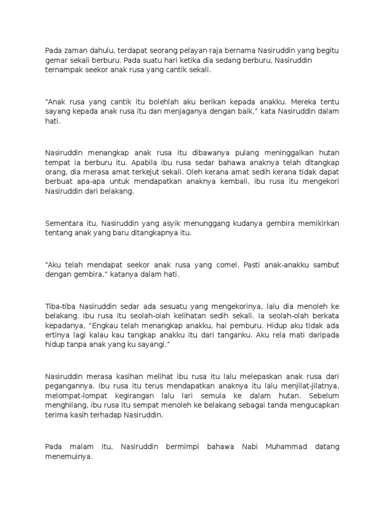 Kisah Taladan Zaman Rasululah Pdf