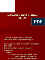 Makanan Bayi & Anak Sehat