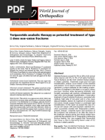 Teriparatide anabolic therapy as potential treatment of type II dens non-union fractures
