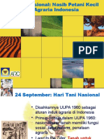 HTN Dan Kondisi Agraria Indonesia Saat Ini