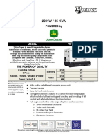 Datos Técnicos de Generador Triton