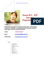 P2P Interview Preparation - by Dinesh Kumar S PDF