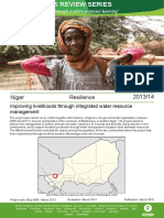 Resilience in Niger: Evaluation of Improving Livelihoods Through Integrated Water Resource Management