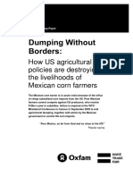 Dumping Without Borders: How US Agricultural Policies Are Destroying The Livelihoods of Mexican Corn Farmers