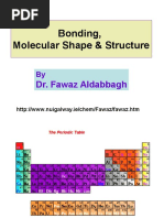 Bonding, Molecular Shape & Structure: Dr. Fawaz Aldabbagh