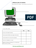 CP - Les Différentes Parties D'un PC