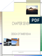 Chapter Seven: Design of Timber Beam