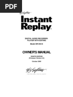 Download 360 Systems Instant Replay DR554 by Adrian Gardner SN34070332 doc pdf