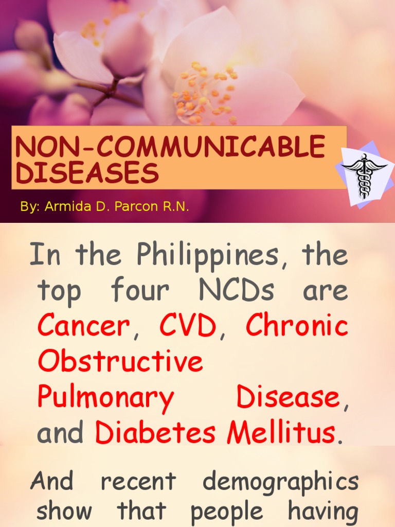 Non Communicable Diseases | PDF | Coronary Artery Disease ...