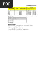 Bank Soal Excel 1