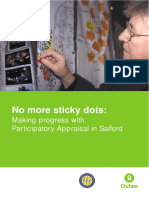 No More Sticky Dots: Making Progress With Participatory Appraisal in Salford