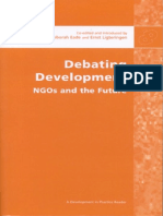Debating Development: NGO's and The Future