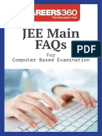JEE Main FAQs for Computer Based Exam