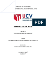 Proyecto de Vida