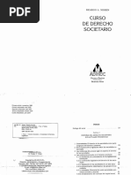 Curso de Derecho Societario de Nissen | PDF