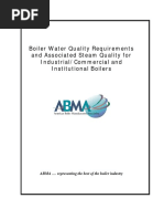 RECOMMENDED ABMA & ASME BOILER WATER LIMITS