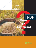 Food Crisis in Pakistan: Real or Artificial?