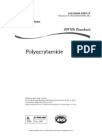 AWWA B453-13 Polyacrylamide