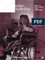 Gender and Disability: Women's Experiences in The Middle East