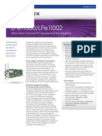 Emulex LPe11000 LPe11002 4Gbps FC PCIe HBA Datasheet