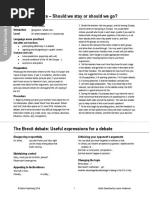 Download Vocabulary the Brexit Debate by Tani Muroll SN340722656 doc pdf