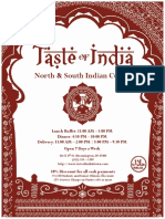 North & South Indian Cuisine